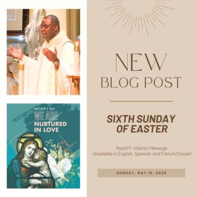 Blog post – 5-10-26 by Fr. Vilaire